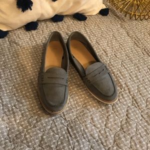 Gap grey loafers